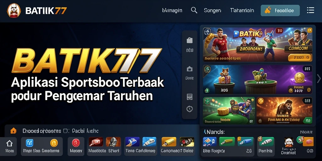 Screenshot gameplay BATIK77 menampilkan pengalaman taruhan yang menarik.