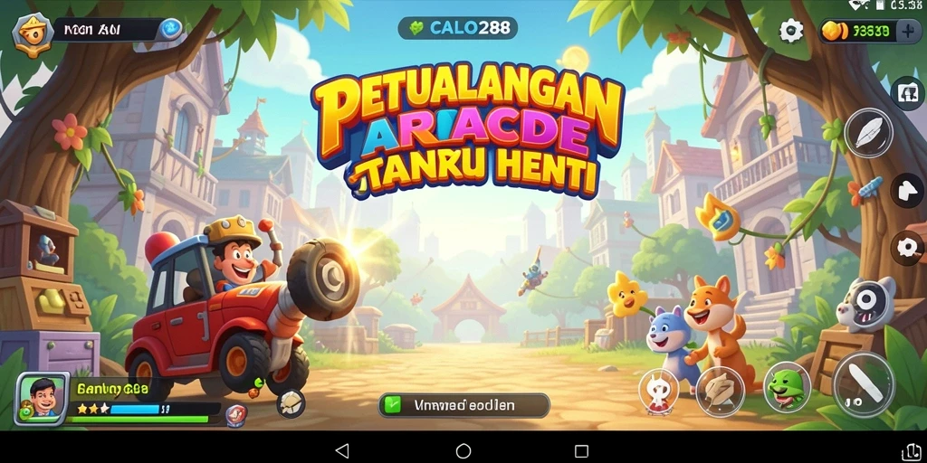 Tampilan luar biasa dari gameplay seru CALO288.