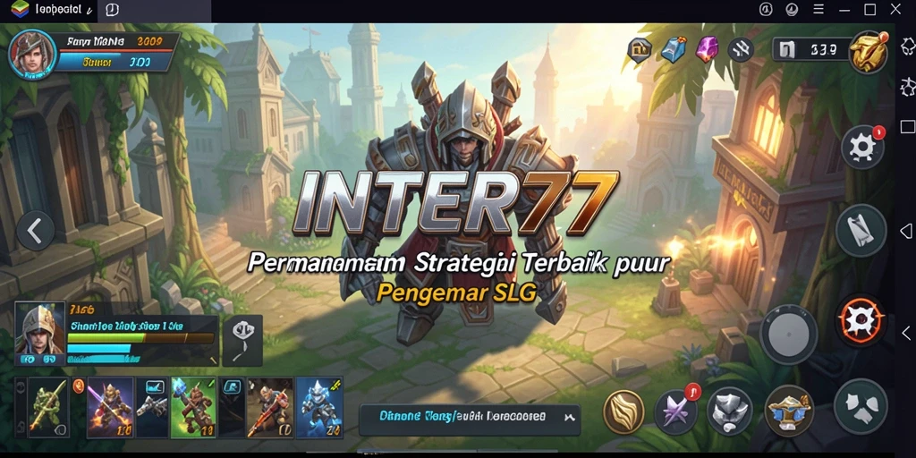 Tampilan menarik gameplay SLG INTER77 dengan pertempuran strategis.