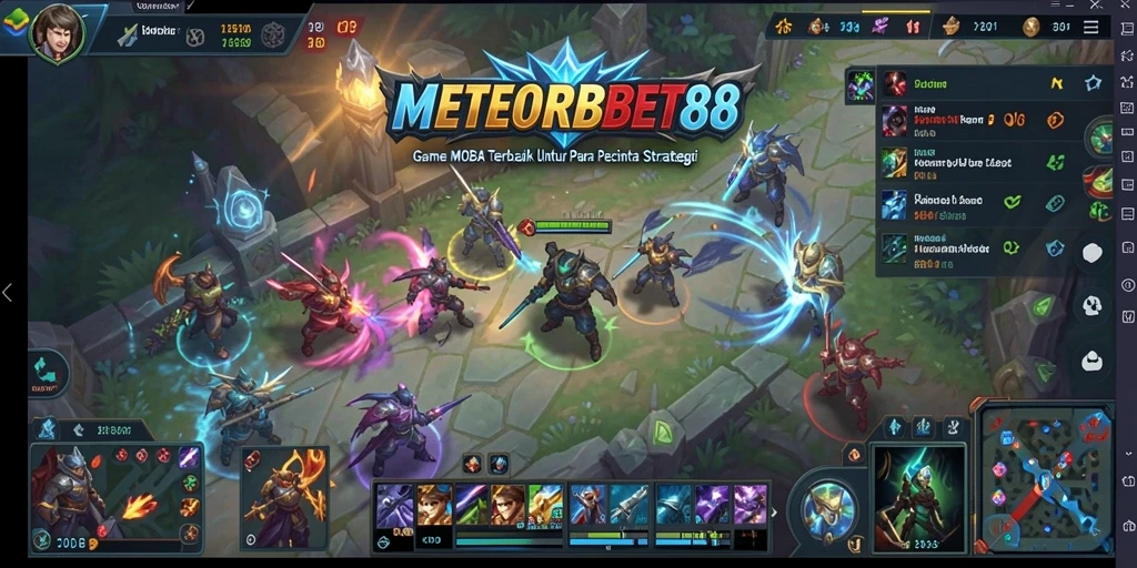 Gameplay seru dalam METEORBET88 dengan grafis menarik.