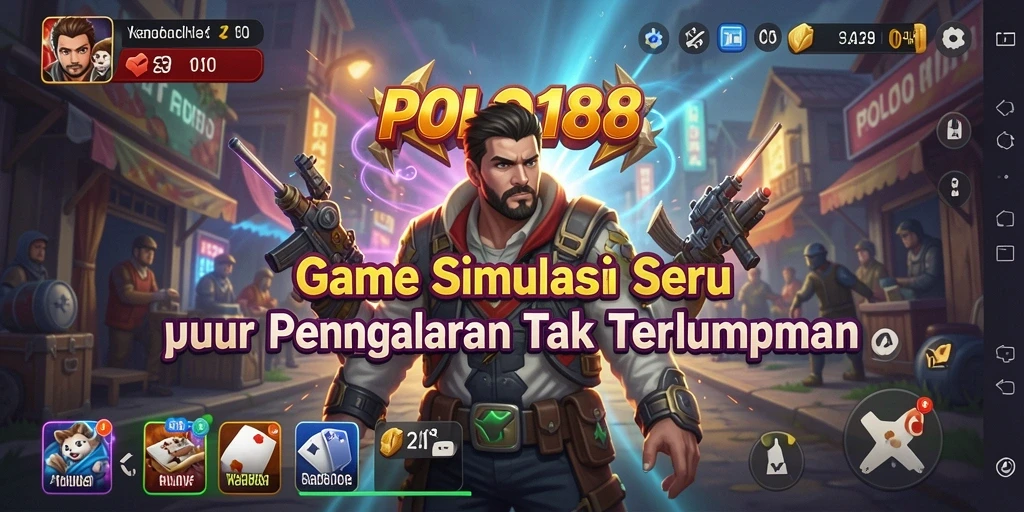 Screenshot utama gameplay POLO188 menampilkan pengalaman simulasi yang realistis.