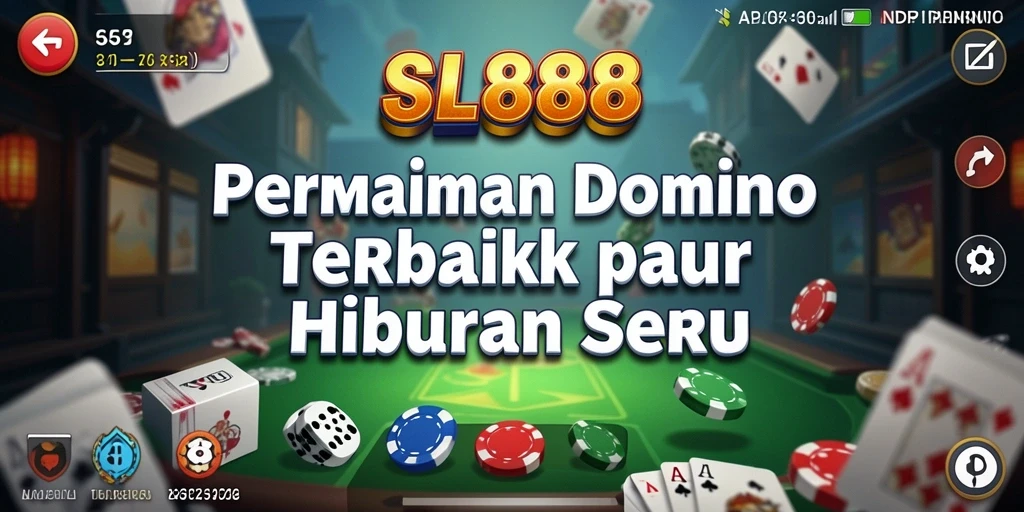 Tampilan gameplay SL888 yang seru dalam permainan Domino.