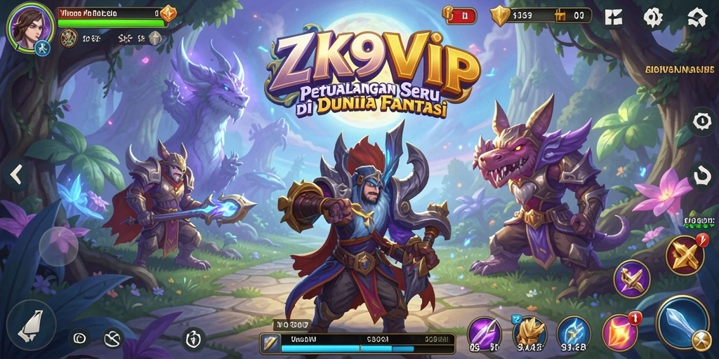 Tampilan gameplay ZK9VIP yang menegangkan dan penuh aksi.